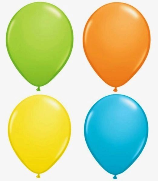 Tropical Jungle Color Latex Balloons, 11in - 12ct