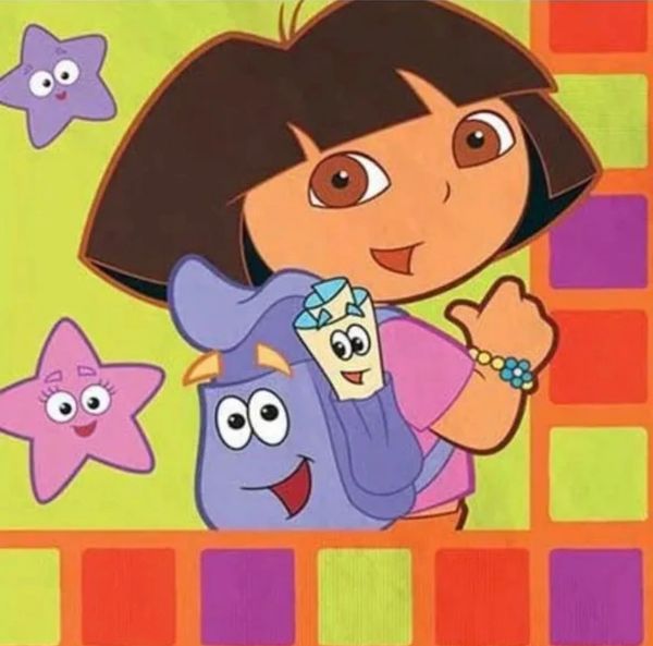 *Rare Dora Party Beverage Napkins, 16ct