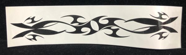 *Black Tribal Band Tattoo, Temporary Body Art