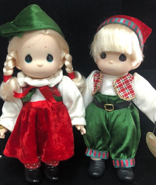 Rare Precious Moments Christmas Dolls - 2006 - Holiday Sale