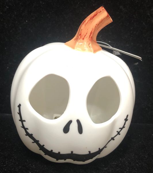 *Halloween Light Up Jack Skellington Head Jack-O-Lantern, 4in