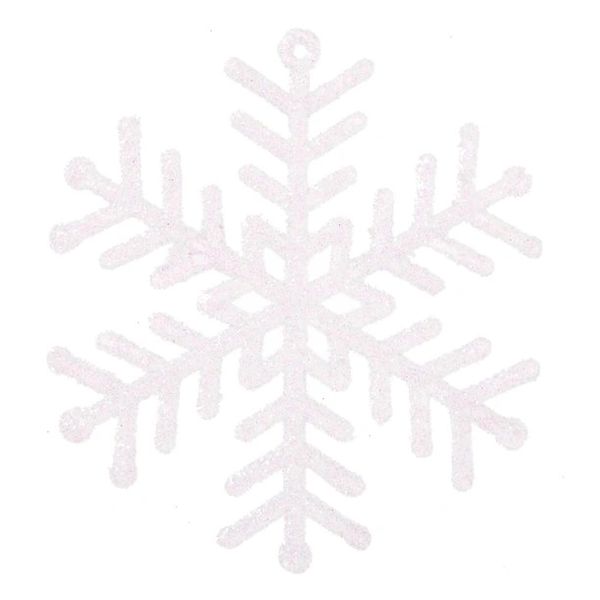 Snowflakes Ornaments - 20ct - Winter Decorations - Chanukah Holiday Sale