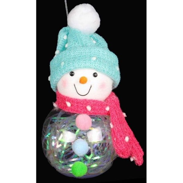 Snowman Ornament - Shatter Proof