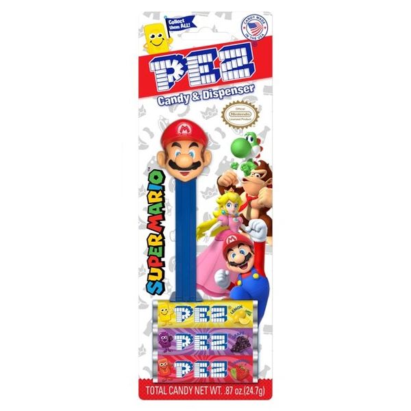 Super Mario PEZ Candy