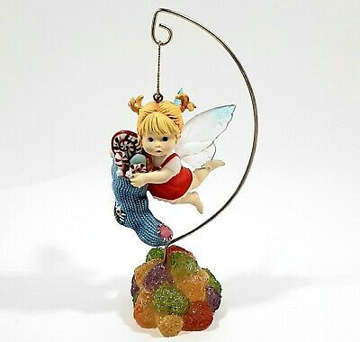 *My Little Kitchen Fairies: Hanging Sweet Christmas Stocking Fairy Figurine, by Enesco - 2004