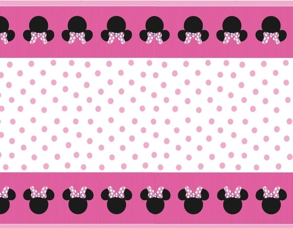 Disney Minnie Mouse Party Table Cover - 59x98in