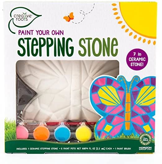 Paint Your Own Mosaic Butterfly Stepping Stone - Girl Gifts