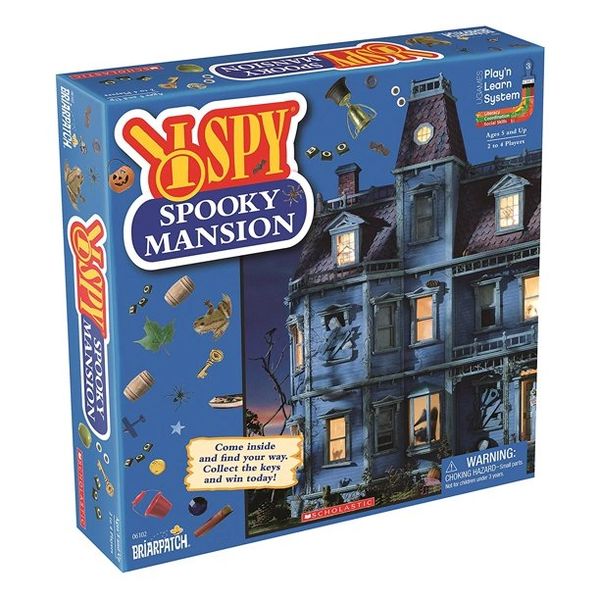 Scholastic I Spy Spooky Mansion Board Game, Age 5+ - Briarpatch