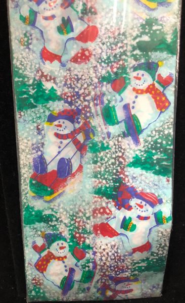 Snowman Cellophane Gift Bags with Ties, 12in - 20ct - Winter Decorations
