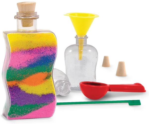 Melissa & Doug Created by Me! Sand Art Bottles Craft Kit, Age 4+