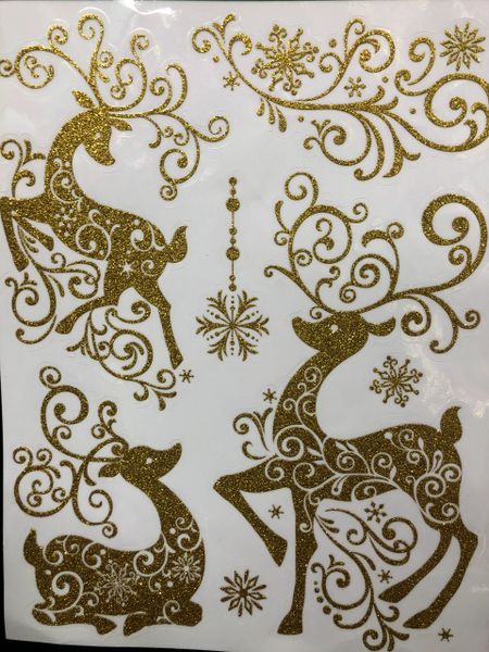 Christmas Window Clings Decoration - Holiday Decorations - Holiday Sale