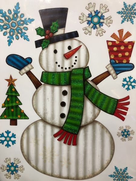 Christmas Window Clings Decoration - Holiday Decorations - Holiday Sale