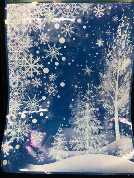 Holiday Window Clings Decoration - Chanukah Holiday Sale