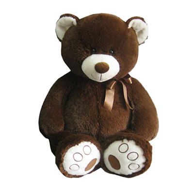 Giant Dark Brown Teddy Bear Plush, 36in