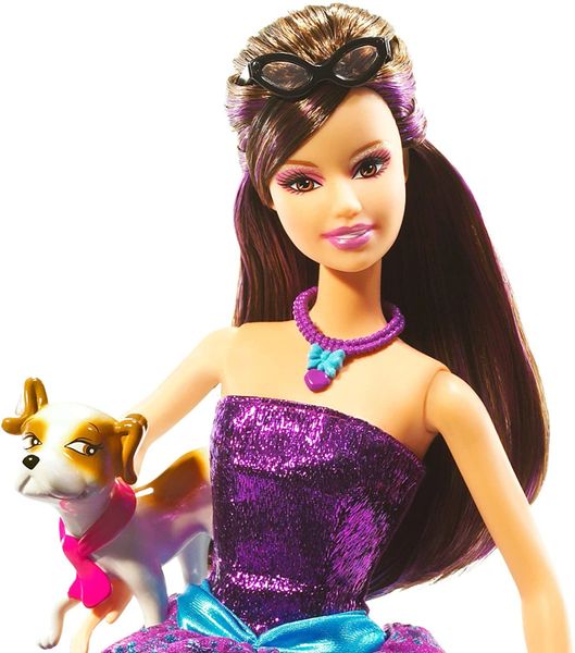 DOLL SALE - Rare Barbie Fashion Fairytale Doll, Marie Alecia & Pet - 2009 - Toy Sale
