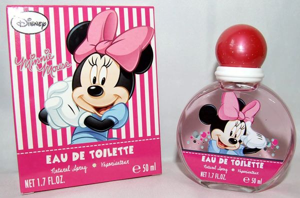 Girls Disney Minnie Mouse Eau De Toilette Perfume 1.7oz