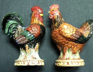 *Turkey Salt & Pepper Shaker Set, Ceramic - Thanksgiving Novelties