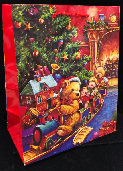 Christmas Tree Gift Bag, Large, 13in - Holiday Sale