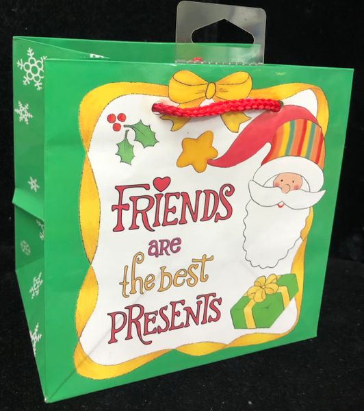 Friends Christmas Gift Bag, - Small, 5.5in - Holiday Sale