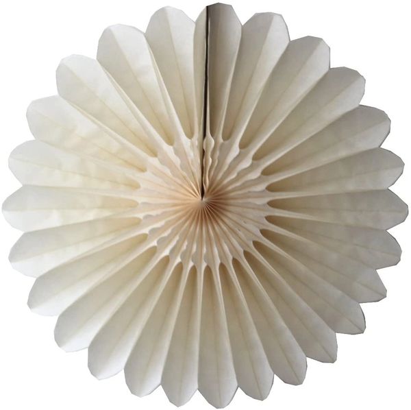 White Paper Tissue Fan - 27in