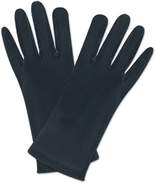 Black Gloves Theatrical Accessory - Mime Gloves - Purim - Halloween Spirit - under $20