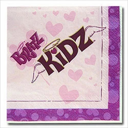 *Rare Bratz Kidz Party Luncheon Napkins, 16ct - 2001