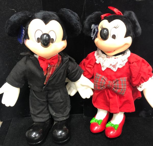 mickey mouse christmas doll