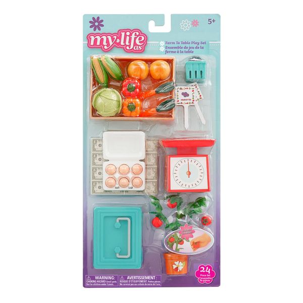 My Life As, From Farm to Table Accessories Play Set - Mini Toys