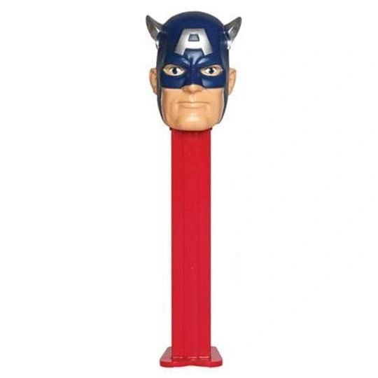 Marvel Captain America PEZ Candy Dispenser - Boy Gifts - Stocking Stuffers