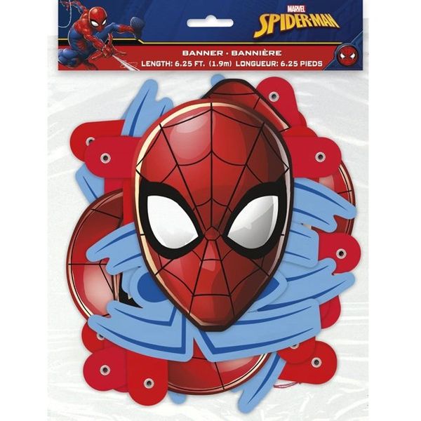 Spider-Man Birthday Party Door Poster, Wall Decoration, 6ft (Spiderman) |  Mime's Fun Shop