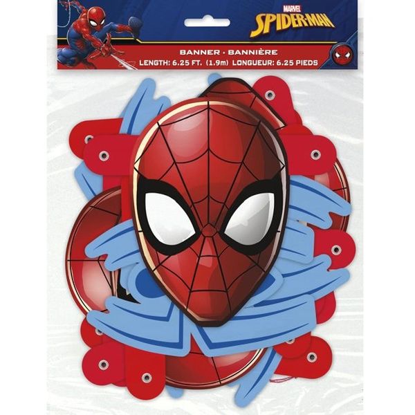 Spider-Man Birthday Party Door Poster, Wall Decoration, 6ft (Spiderman)