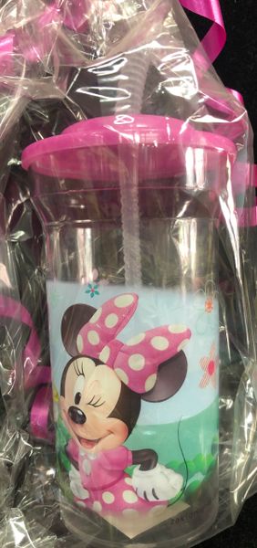 *Disney Minnie Mouse Sport Tumbler Cup with Straw, 6in
