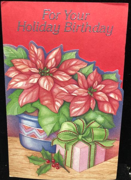 Holiday Birthday Card - by Paramount Greetings - Christmas Cards - 1ct