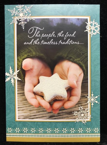 Happy Hanukkah and Christmas Card, Blue - by Hallmark - 1ct