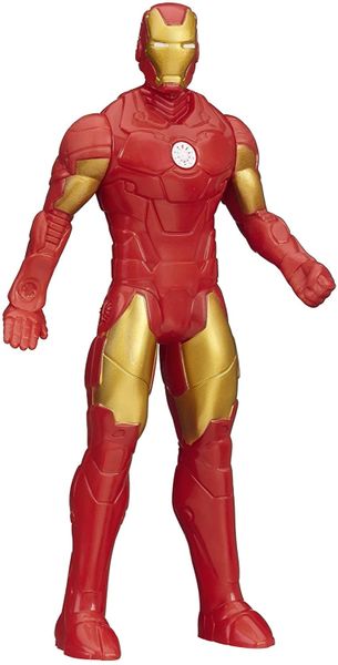 Marvel Iron Man Doll Action Figure, 5.5in - Age 4+ (Marvel Toys)