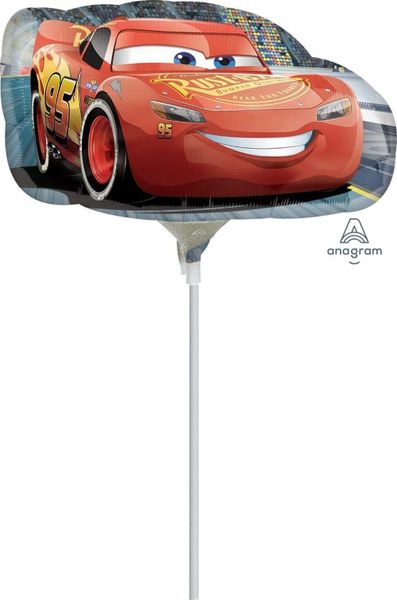 Pixar Cars Lightening McQueen Balloon, Air Filled, 14in