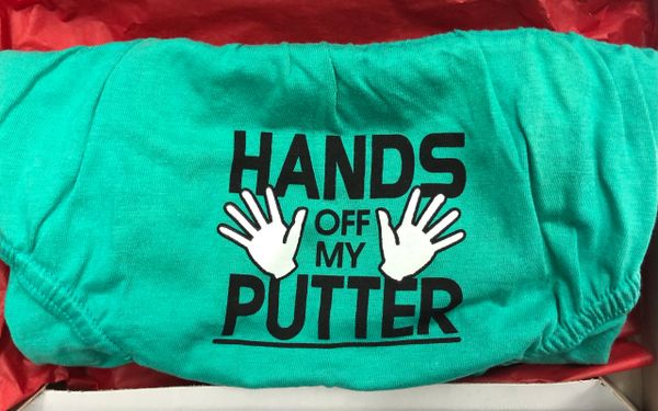 *Hands off my PUTTER, Men's Briefs - For the Naughty Golfer - Dad Gifts - Father's Day