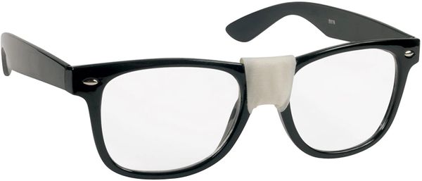 *Billy Bob Nerd Black Glasses Costume Accessory - Geeky, Nerdy, Dweeb - Halloween