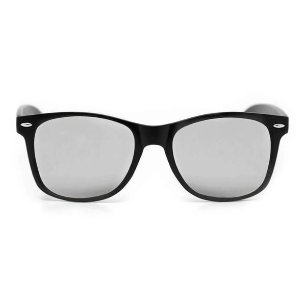 Black Mirrored Glasses Accessory - Black Glasses - 1950s - Purim - Halloween Spirit - under $20