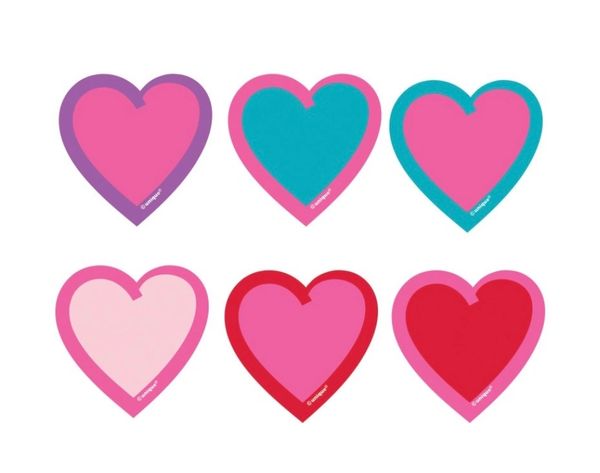 24 Valentines Day Heart Cutouts - Valentines Decorations