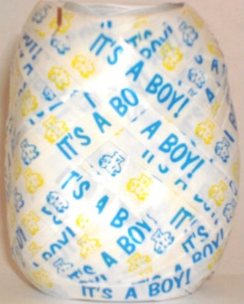 *It's a Boy Curling Ribbon Roll, 50ft - Baby Shower