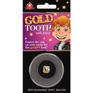 Gold Tooth - Hip Hop Accessory - Halloween Spirit - under $20