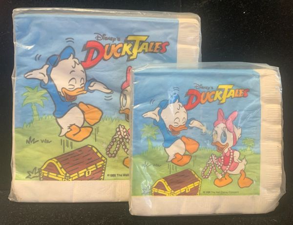 *Rare Vintage Disney Duck Tales Birthday Party Napkins, 16ct (1986)