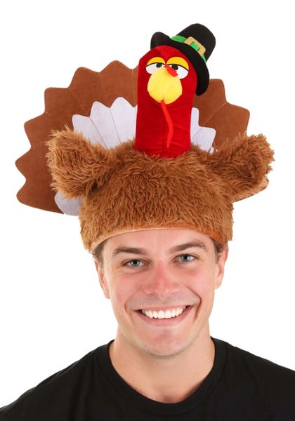 *Turkey Hat, Plush - Thanksgiving Gobble Gobble