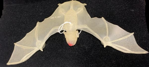 *Giant Glow in Dark Bat, 11in Wide - Halloween Decorations