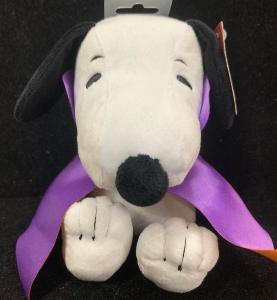 Vampire Snoopy Plush, 7in - Halloween Novelty