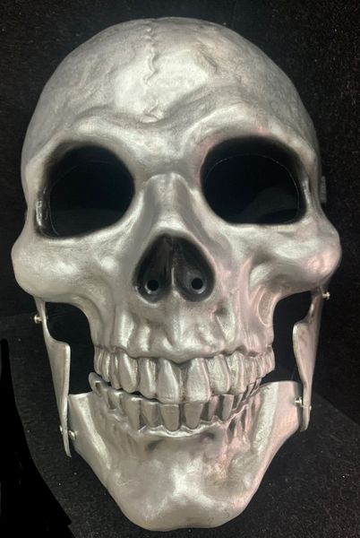 *Silver Skelton Mask - Halloween