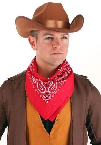 *Brown Western Cowboy Hat Costume Accessory. Men's - After Halloween Sale