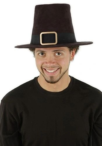 *Deluxe Pilgrim Hat Costume Accessory, 25in - Thanksgiving - Halloween