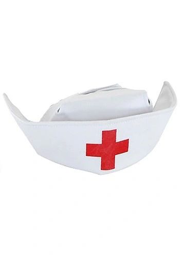 Nurse Cap - Medical - Hospital - Purim - Halloween Spirit